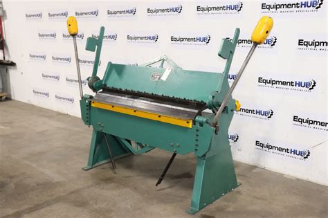 used sheet metal folder|used 48 sheet metal brake.